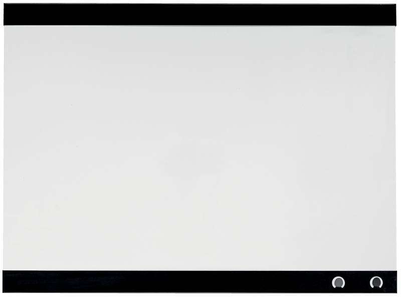 Nobo Pizarra Blanca Magnetica Pequeña con Clip para Notas 430x580mm - Diseño sin Marco - Funciones de Gancho - Color Blanco 1 Nobo Pizarra Blanca Magnetica Pequeña con Clip para Notas 430x580mm - Diseño sin Marco - Funciones de Gancho - Color Blanco