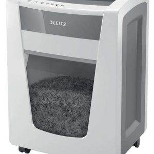 Leitz Office PRO P5 Destructora de Papel - Inteligente, Silenciosa y Segura - Destruye 15 Hojas - Papelera de 30 L - Micro Corte Nivel de Seguridad Din P5 - Funcionamiento Super Silencioso