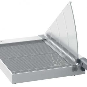 Leitz Precision Home A4 Guillotina de Papel A4 - Corta hasta 8 Hojas - Cuchilla de Acero Inoxidable Templado - Compacta y Ligera - Color Gris Antracita