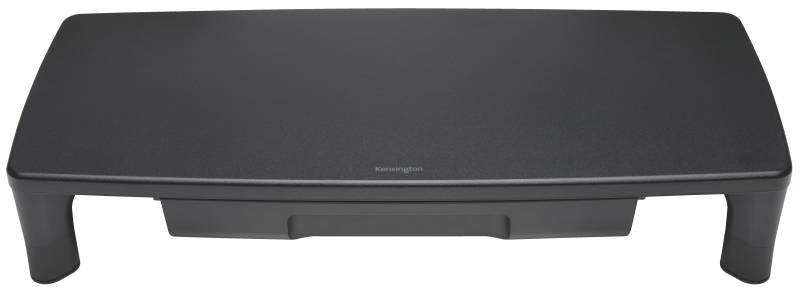Kensington Soporte Monitor Cajon Smart Fit Soporte Inteligente y Organizado - Altura Ajustable - Posiciones Optimizadas - Plataforma Universal - Color Negro