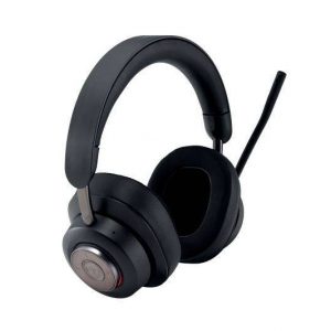 Kensington H3000 Auriculares Circumaurales Bluetooth 5.2 con Microfono Plegable - Cancelacion PNC y ENC - Autonomia hasta 60h - Incluye Adaptador de USB-C a USB-A, Cable USB-C y Estuche Rigido - Color Negro