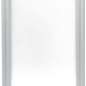 Nobo Marco Publicitario Tamaño A4 con Proteccion de PVC Antirreflectante y Resistente a la Intemperie - Marco de Aluminio Elegante - Color Plata