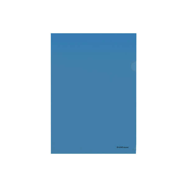 Erichkrause Fizzy Classic Dossier Uñero A4 Semitransparente - Textura Piel de Naranja - Color Azul