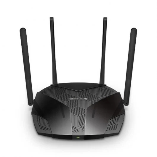 Mercusys Router WiFi 6 Doble Banda AX3000 - 4 Puertos 10/100/1000Mbps - 4 Antenas 5dBi - OFDMA, MU-MIMO