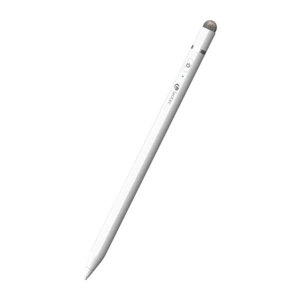 Leotec Stylus ePen Plus Lapiz Digital para Pantalla Tactil - Compatible con Smartphones y Tablets Android, iOS y Windows - Boton On/Off - Apagado Automatico - Autonomia hasta 12h - Punta de Repuesto