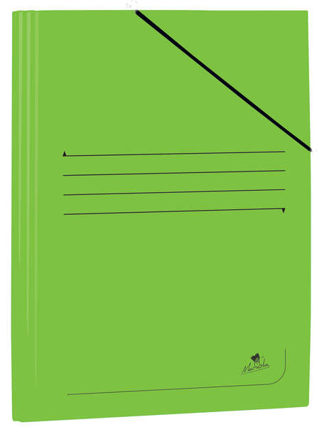 Mariola Carpeta de Carton Plastificado Folio 500gr/m2 - Medidas 34x25cm - Cierre con Goma Elastica - Color Verde 1 Mariola Carpeta de Carton Plastificado Folio 500gr/m2 - Medidas 34x25cm - Cierre con Goma Elastica - Color Verde