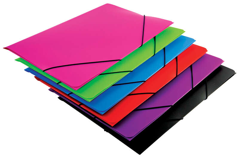 Mariola Carpeta de Polipropileno con Solapas 450 Micras - Formato Folio - Medidas 34x25cm - Cierre con Goma Elastica - Colores Surtidos 1 Mariola Carpeta de Polipropileno con Solapas 450 Micras - Formato Folio - Medidas 34x25cm - Cierre con Goma Elastica - Colores Surtidos