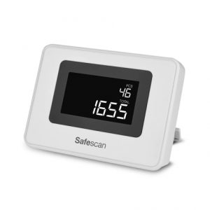 Safescan Ed-160 Pantalla LCD Externa - Compatible con Contadoras de Billetes Safescan 2265 y 2985-SX - Facilita la Lectura de Resultados - Facil de Instalar