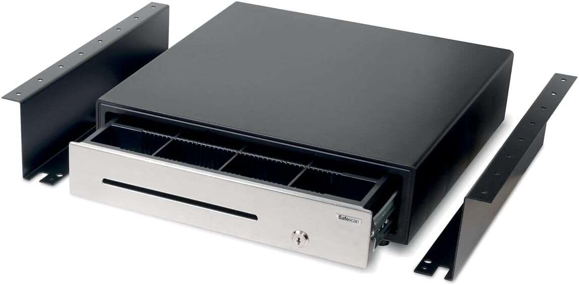Safescan 4141B Soporte de Fijacion para Cajones Portamonedas - Compatible con SD-4141 y HD 4141S - Facil Instalacion - Resistente y Duradero 1 Safescan 4141B Soporte de Fijacion para Cajones Portamonedas - Compatible con SD-4141 y HD 4141S - Facil Instalacion - Resistente y Duradero