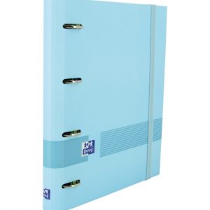 Oxford & You A4+ Europeanbinder - Tapa Extradura - Lomo 45mm - Anillas 4Dx35mm - Recambio 5x5 - Pizarra Write & Erase - Hoja de Pegatinas