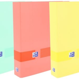 Oxford & You A4+ Carpeta de 4 Anillas D 40mm - Tamaño A4+ - Capacidad para 450 Hojas - Tapa Extradura - Lomo de 60mm - Colores Pastel Surtidos
