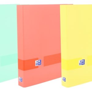 Oxford & You A4+ Carpeta de 4 Anillas D 25mm - Tamaño A4+ - Capacidad para 250 Hojas - Tapa Extradura - Lomo de 40mm - Colores Pastel Surtidos