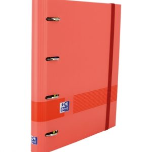 Oxford & You Europeanbinder - Tapa Extradura A4+ - Lomo 45mm - Anillas 4Dx35mm - Recambio 5x5 - Pizarra Write & Erase - Hoja de Pegatinas