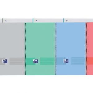 Oxford & You Europeanbook A4+ Tapa Extradura - 1 Linea Horizontal - 80 Hojas - Colores Surtidos