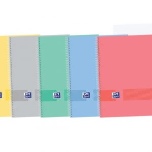 Oxford & You Europeanbook A4+ Tapa Extradura - Cuaderno con 100 Hojas - Tamaño A4+ - 5x5 con 2 Margenes