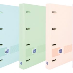 Oxford Ebind Oxfl&G Cuaderno A5+ Tapa Pastel+R5 Puntos Pastel - Papel de Alta Calidad - Tamaño A5+ - Tapa Resistente - Diseño de Puntos Pastel