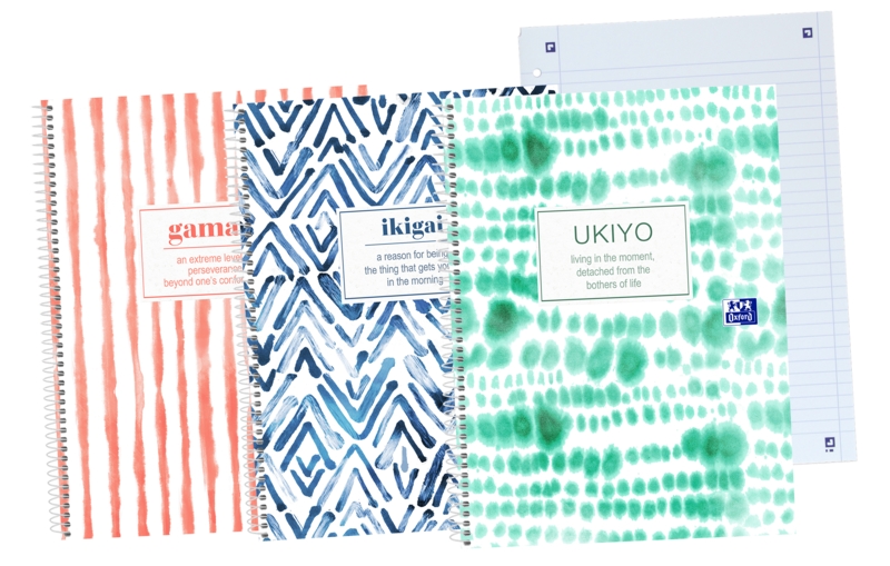 Oxford Japandi A4+ Europeanbook - Tapa Extradura Resistente - 1 Linea y 2 Margenes para Organizacion - 80 Hojas de Alta Calidad 1 Oxford Japandi A4+ Europeanbook - Tapa Extradura Resistente - 1 Linea y 2 Margenes para Organizacion - 80 Hojas de Alta Calidad