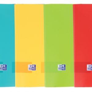 Oxford Live & Go A4+ Carpeta de Gomas - Tapa Plastico Opaco - 3 Solapas - Lomo 30mm - Colores Surtidos