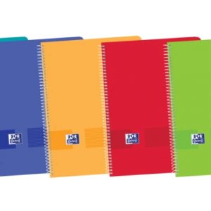 Oxford Live & Go Europeanbook A4+ - Tapa de Plastico - 1 Linea 2 Margenes - 80 Hojas - Colores Surtidos