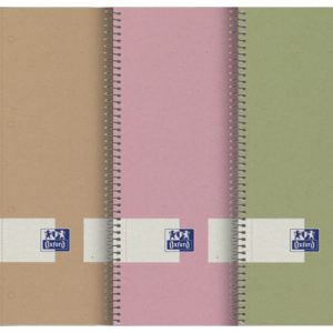 Oxford Nature Europeanbook A4+ Tapa Dura 5x5 80 Hojas - Cuaderno Ecologico - Tamaño A4+ - Tapa Dura Resistente - 80 Hojas Cuadriculadas 5x5