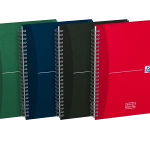 Oxford Office Essentials A5 Cuaderno con Tapa Extradura - Indice Telefonico - 90 Hojas - Colores Surtidos