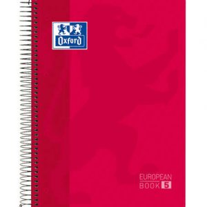Oxford School Classic A4+ Europeanbook - Tapa Extradura - 50% Hojas Gratis - 5x5 - 120 Hojas