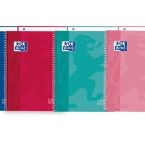 Oxford School Classic A5+ Europeanbook - Tapa Extradura - 80 Hojas - Colores Surtidos