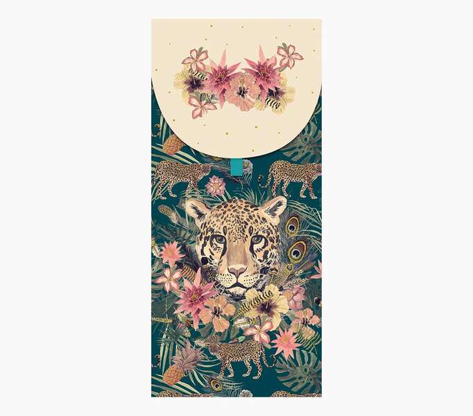 Pictura Tarjeta Money Cards - Tarjeta de Regalo Tipo Sobre - 9.6x21.3cm - Tematica Leopardo - Embolsada Individualmente - Incluido Sobre Blanco - Papel con Certificacion FSC 1 Pictura Tarjeta Money Cards - Tarjeta de Regalo Tipo Sobre - 9.6x21.3cm - Tematica Leopardo - Embolsada Individualmente - Incluido Sobre Blanco - Papel con Certificacion FSC