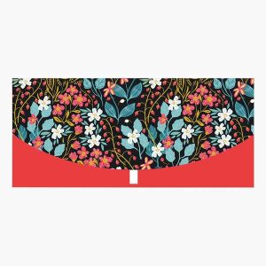 Pictura Tarjeta Money Cards - Tarjeta de Regalo Tipo Sobre Horizontal - Tematica de Flores - 21.3x9.6cm - Embolsada Individualmente en Celofan - Incluido Sobre Blanco - Papel con Certificacion FSC