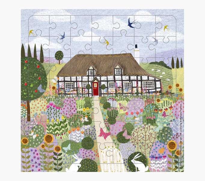 Pictura Tarjeta Puzzle - 15.5x15.5cm - Tematica Casa de Campo - 49 Piezas - Incluye Tarjeta Plegada y Sobre Blanco - Certificacion FSC 1 Pictura Tarjeta Puzzle - 15.5x15.5cm - Tematica Casa de Campo - 49 Piezas - Incluye Tarjeta Plegada y Sobre Blanco - Certificacion FSC