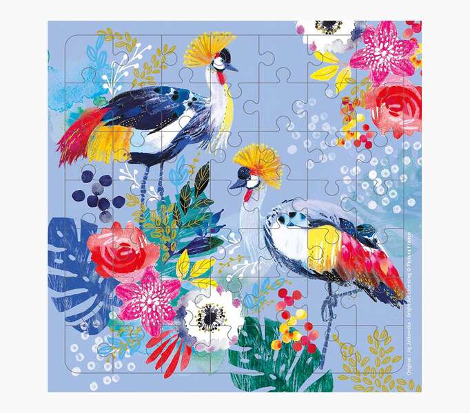 Pictura Tarjeta Puzzle - 15.5x15.5cm - Tematica de Grullas - 49 Piezas - Incluye Tarjeta Plegada y Sobre Blanco - Certificacion FSC 1 Pictura Tarjeta Puzzle - 15.5x15.5cm - Tematica de Grullas - 49 Piezas - Incluye Tarjeta Plegada y Sobre Blanco - Certificacion FSC