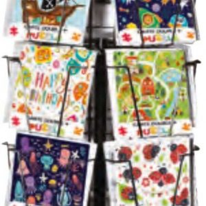 Pictura Expositor Puzzle - 15.5x15.5cm - 35 Compartimentos - Capacidad para 210 Tarjetas - Impresas en Papel con Certificacion FSC