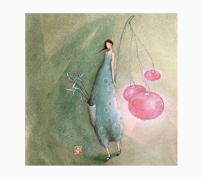 Pictura Gaëlle Boissonnard Tarjeta Doble - Acabado en Barniz de Relieve UV Grueso - Laminado Mate de Tacto Suave - 16x16cm - Papel con Certificacion FSC 1 Pictura Gaëlle Boissonnard Tarjeta Doble - Acabado en Barniz de Relieve UV Grueso - Laminado Mate de Tacto Suave - 16x16cm - Papel con Certificacion FSC