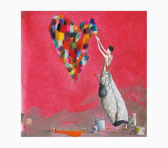 Pictura Gaëlle Boissonnard Tarjeta Doble - Acabado en Barniz de Relieve UV Grueso - Laminado Mate de Tacto Suave - 16x16cm - Papel con Certificacion FSC 1 Pictura Gaëlle Boissonnard Tarjeta Doble - Acabado en Barniz de Relieve UV Grueso - Laminado Mate de Tacto Suave - 16x16cm - Papel con Certificacion FSC