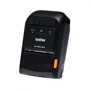 Brother RJ-2055WB Impresora Termica Portatil de Etiquetas WiFi, Bluetooth y USB - Resolucion 203ppp - Velocidad 101mms - Color Negro