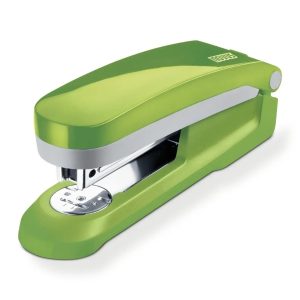 Novus Evolution E 25 Fresh Grapadora + Caja de 200 Grapas 24/6 - Hasta 25 Hojas - Grapado Cerrado, Abierto y Clavado - Color Verde