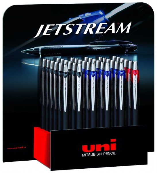 Uni-ball SXN-210 JetStream Expositor de 36 Boligrafos Retractiles - Punta de Bola 1mm - Tinta Pigmentada Resistente al Agua y Luz - Secado Instantaneo - Ideal para Zurdos - Colores Surtidos 1 Uni-ball SXN-210 JetStream Expositor de 36 Boligrafos Retractiles - Punta de Bola 1mm - Tinta Pigmentada Resistente al Agua y Luz - Secado Instantaneo - Ideal para Zurdos - Colores Surtidos