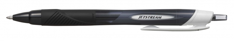 Uni-ball JetStream Sport SXN-150 Boligrafo Retractil - Punta de Bola 1mm - Tinta Pigmentada Resistente al Agua y Luz - Secado Instantaneo - Color Negro