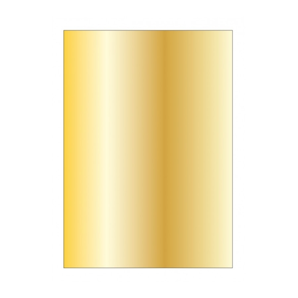Apli Pack de 10 Hojas de Papel Metalizado - Ideal para Impresiones Especiales - Compatible con Impresoras Inkjet, Laser y Fotocopiadoras - Color Oro