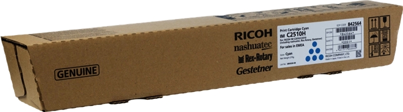 Ricoh IMC2010/IMC2510 Cyan Cartucho de Toner Original - 842564/842568