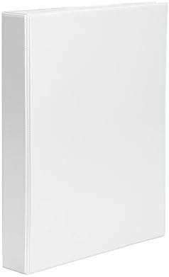 Pardo Carpeta Canguro A4 2 Anillas 16mm - Bolsa en Lomo y Portada - Color Blanco