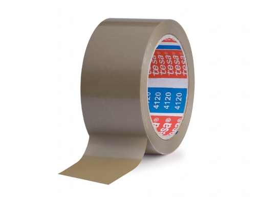 Tesa 4120 Precinto de Embalar Standard 50mm x 66 Metros - Fabricado en PVC - Adhesivo de Caucho Natural - Color Marron 1 Tesa 4120 Precinto de Embalar Standard 50mm x 66 Metros - Fabricado en PVC - Adhesivo de Caucho Natural - Color Marron