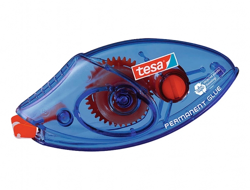 Tesa Roller EcoLogo Roller de Adhesivo Permanente 8.4mm x 8.5m - Adhesivo Extrafuerte - Preciso y Duradero - Fabricado con plastico 100% Reciclado - Carcasa Color Azul Translucido 1 Tesa Roller EcoLogo Roller de Adhesivo Permanente 8.4mm x 8.5m - Adhesivo Extrafuerte - Preciso y Duradero - Fabricado con plastico 100% Reciclado - Carcasa Color Azul Translucido