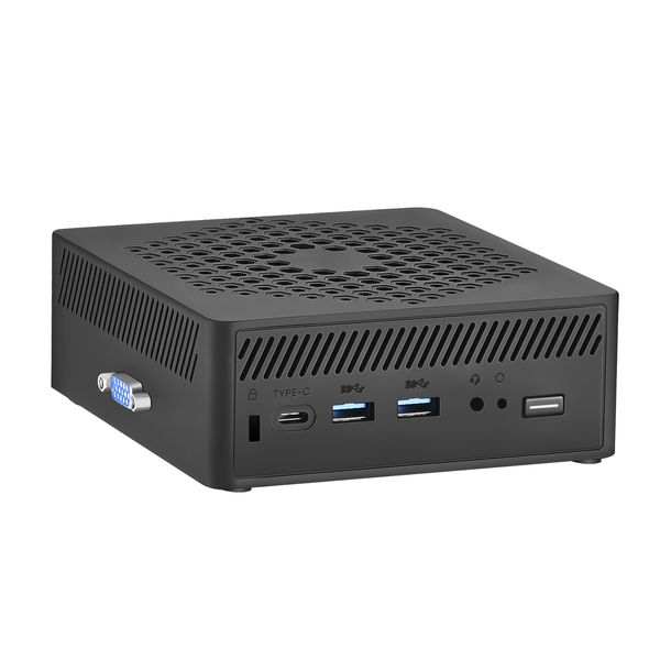 Leotec Mini Ordenador Intel i3-1215U - 8GB - 256GB - Bluetooth, USB-3.0, USB-C, HDMI, VGA, RJ-45, Audio - Sistema de Seguridad Kensington