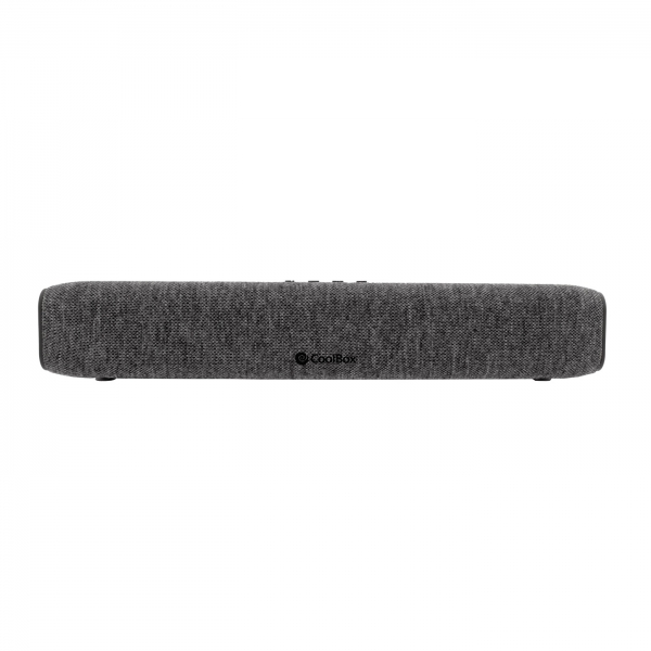Coolbox BAND BS23 Barra de Sonido 10W - Jack 3.5mm - Bluetooth 5.3 - Color Gris