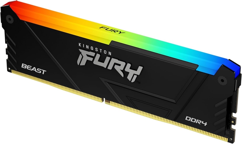 Kingston Fury Beast RGB Memoria RAM DDR4 1600 MHz 8GB CL16 1 Kingston Fury Beast RGB Memoria RAM DDR4 1600 MHz 8GB CL16