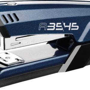 Maped Half Strip A-3545 Grapadora Metalica de Sobremesa - Hasta 25 Hojas a la Vez - Admite Grapas 24/6 y 26/6 - Grapado Abierto y Cerrado - Color Azul