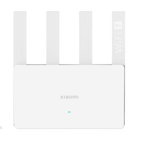 Xiaomi Mi Router BE3600 Dual Band WiFi 7 - Hasta 3600Mbps - 1 Puerto 2.5G y 3 Puertos Gigabit Ethernet - 4 Antenas Externas - Color Blanco