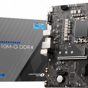 MSI Placa Base PRO H610M-G Intel 1700 2xDDR4 - HDMI, VGA, DP, M.2, USB3.2, MicroATX