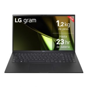LG Gram 15Z90S-G.AA75B Portatil 15" Intel Evo Core Ultra 7 155H - 32GB - 1TB SSD - W11 Home 64 - Color Negro - Teclado QWERTY (ES)